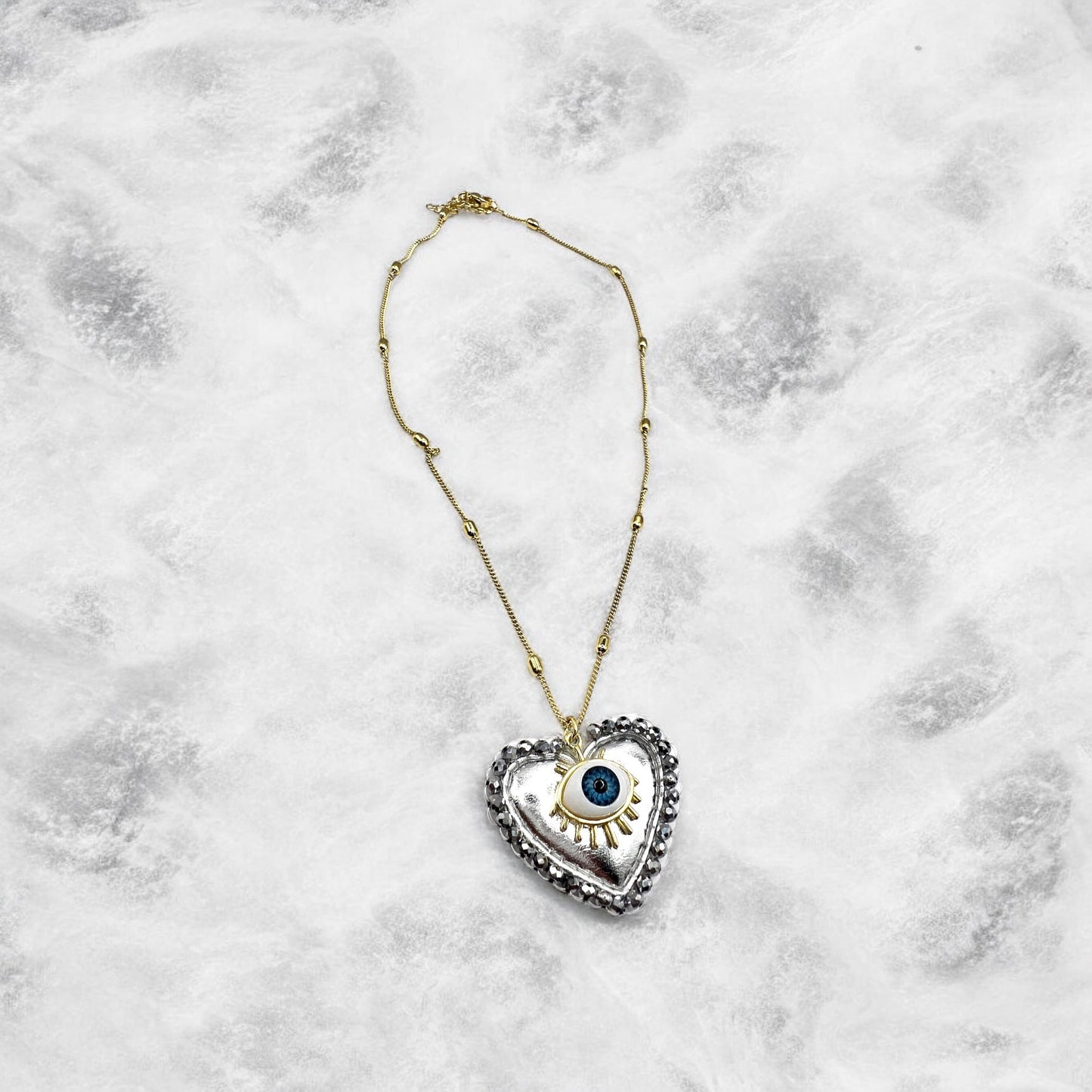 Collar Corazón Hermatita