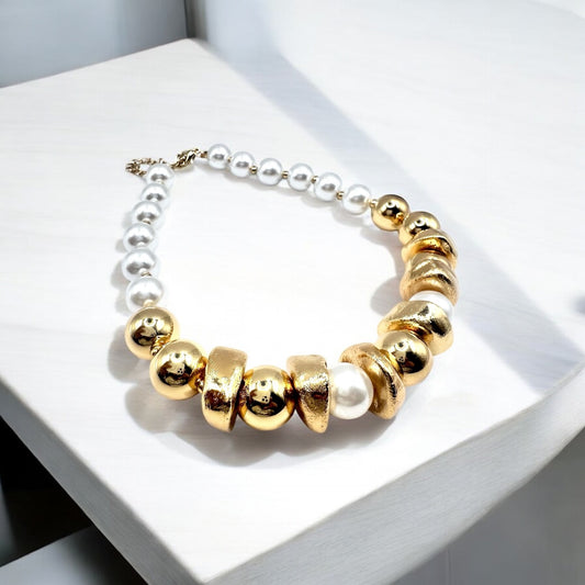 Collar Perla Chunky