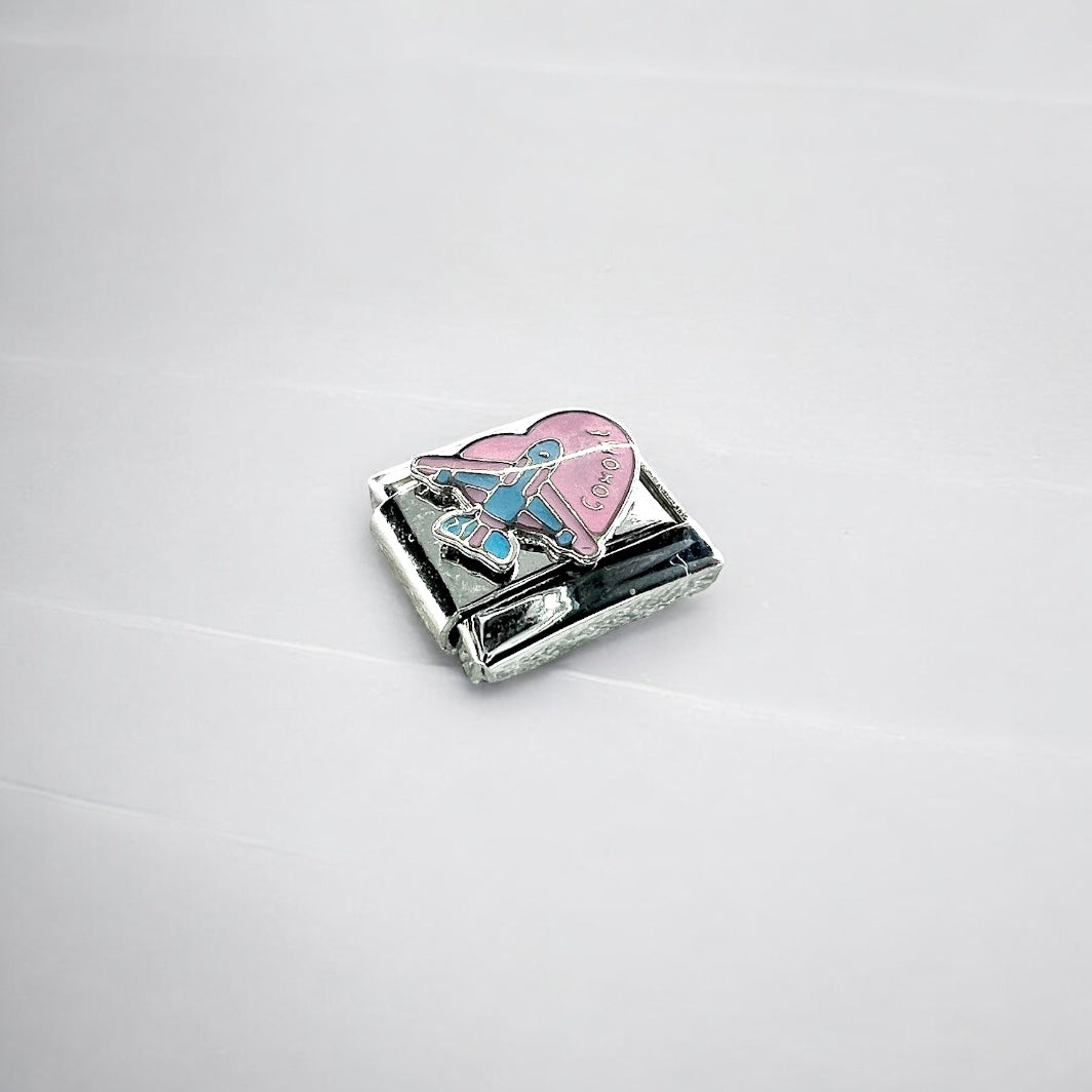 Charm Corazón & Avión