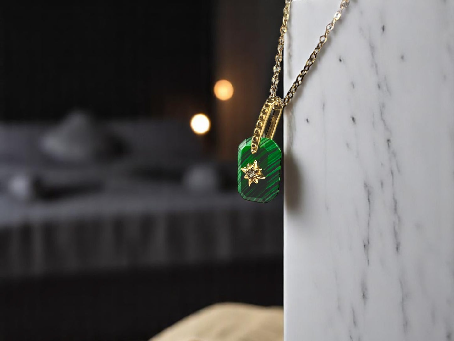 Collar Piedra y Estrella