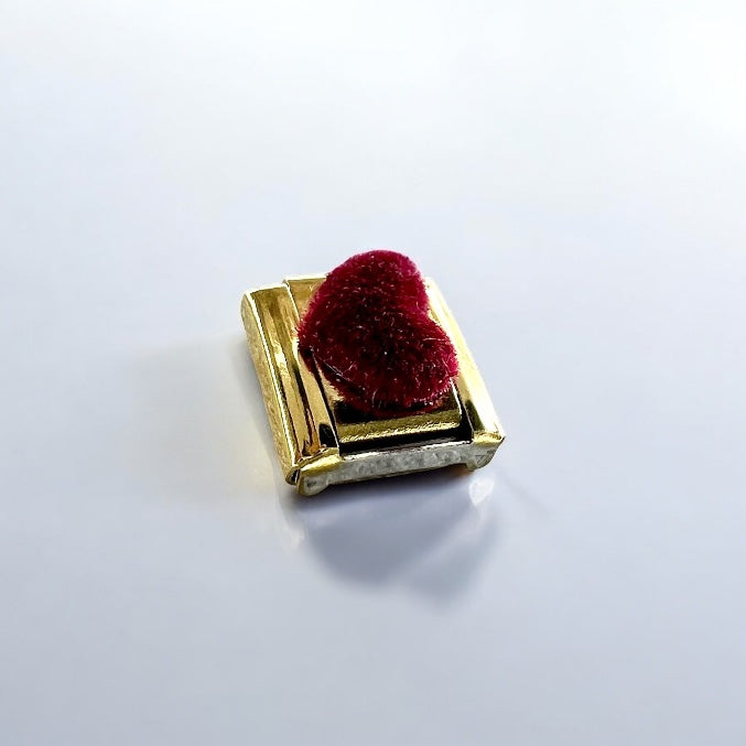 Charm Corazón Peluche